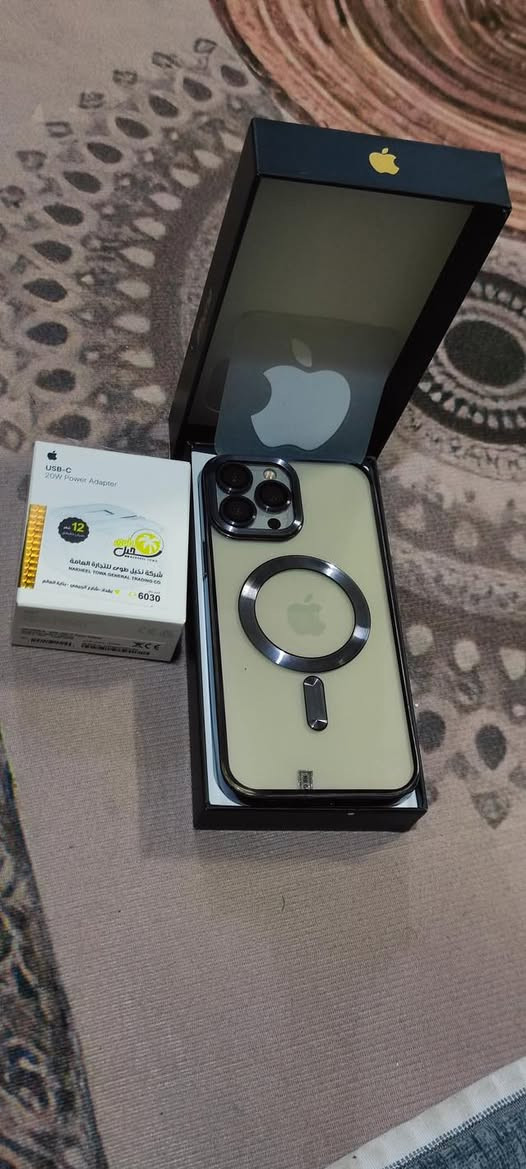 ايـفون 13برو ماكس لون مميز ذهبي جهاز جديد بمعنه كلمه اذ لكيت بي زلخ تاخذه بلاش شرط بعده داخل ضمان بطاريه ٩١
عل فحص وكله شغال. غراضه كامله شلع لبيع السعر لتصال ***********

ملاحضه جهاز جديد جديد اذ لكيت زلخ او قلت غبار ب براغي او سمعات تاخذه بلاش وتروح. تجي تفحص وشوف
