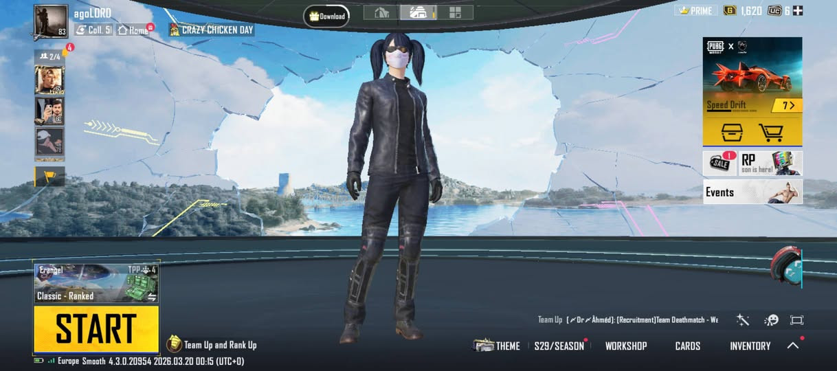 سلام عليكم ورحمة الله وبركاتة 
حساب نوادر مستوى 83 ربط تويتر فقط
ستره سقوط A و B كامله + تراك حصيره الذهبي كامله + كونكر اولتمت وكونكر عادي بموسم 26
+ 14 سلاح - 6 - مطورات
سعر 80 رقـمـي - ***********
متاح لوبي 569381759 وشراي عيوني اله
