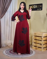 دشداشة • كشمير مطاط • تطريز غباني