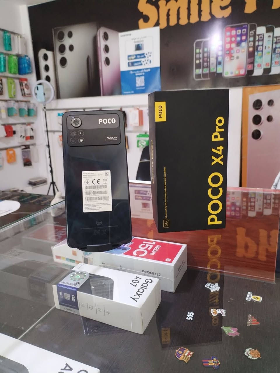 السلام عليكم للبيع POCO X4 Pro 5G
شغال اي خلل مابي فقط فطور بل ضهر ذاكره 128سعر 175
***********
