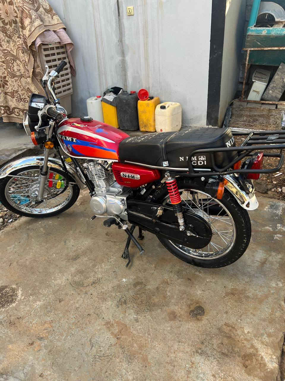 السلام عليكم دراجه للبيع موديل 2026نامةمتياز شكل شلا مچة المكينة ماممدود عليهة سبانةالون مميز سعر725بيهة مجال العنوان ديالى خان بني سعد الرقم ‏‪***********‬‏
