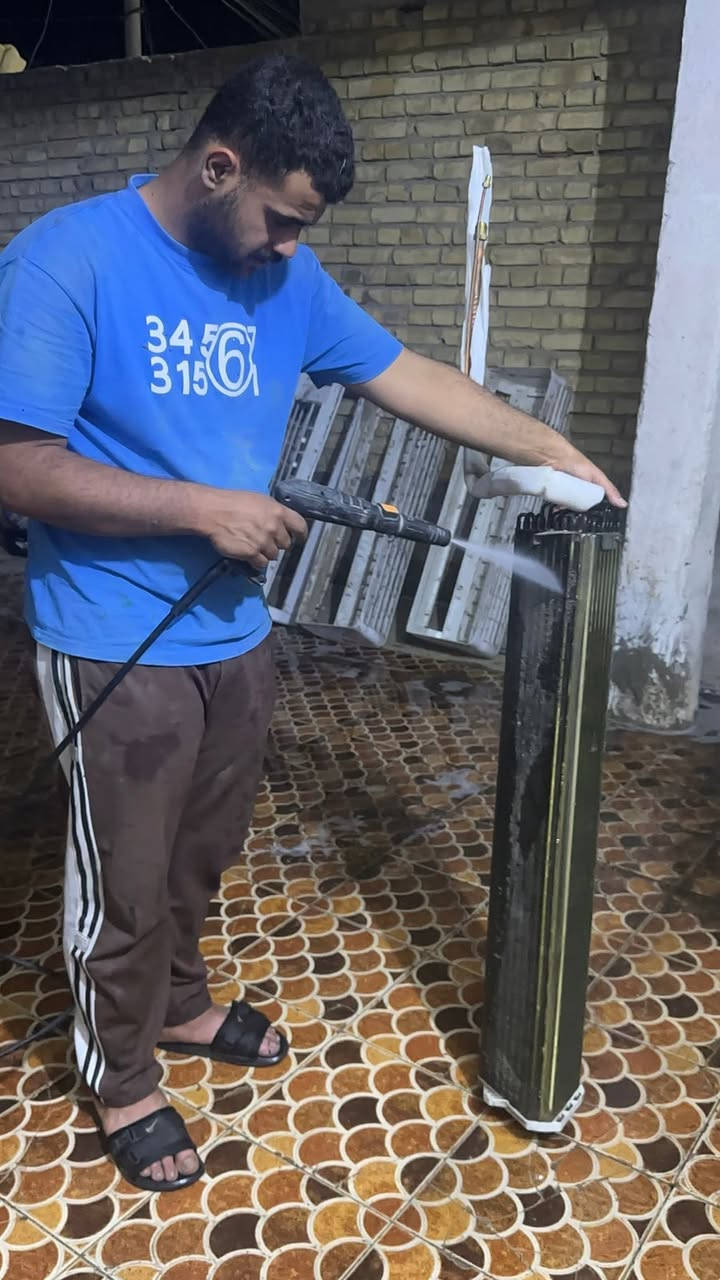 جانب من عملي ان شاء الله ينال اعجابكم❤️
                 
      #هندسةالتبريد❄️
تنصيب كافة أجهزة التبريد ❄️
تنضيف موقعي مع ضمان العمل ❄️
عمل فاكيوم 🧰
*********** 📱❄️
