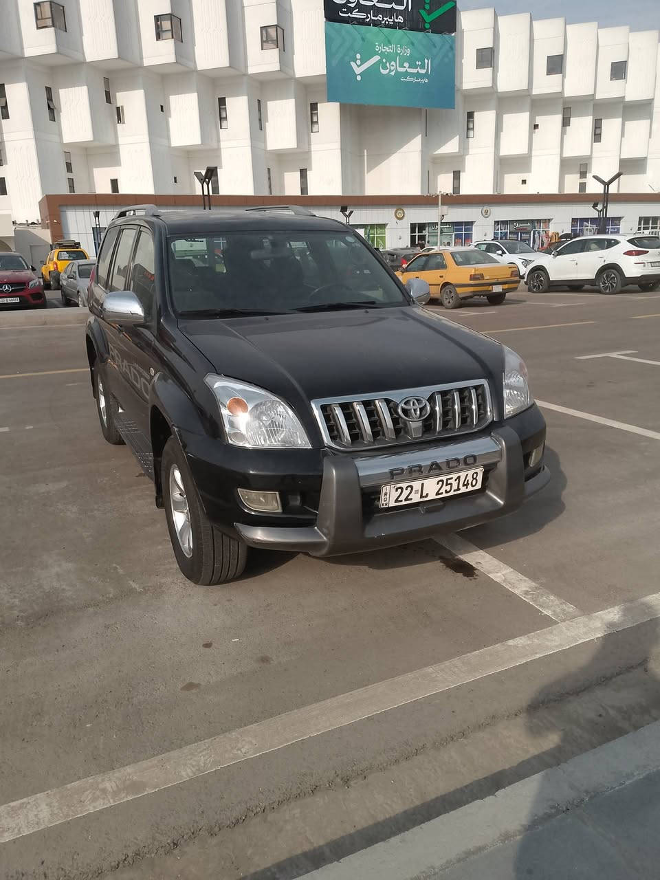 سلام عليكم  برادو 2008 مكفوله من ضربه وصبغ  7 راكب 
تبريد شغال عنوان بغداد سعر 150 وبيها مجال 
رقم الهاتف ***********
