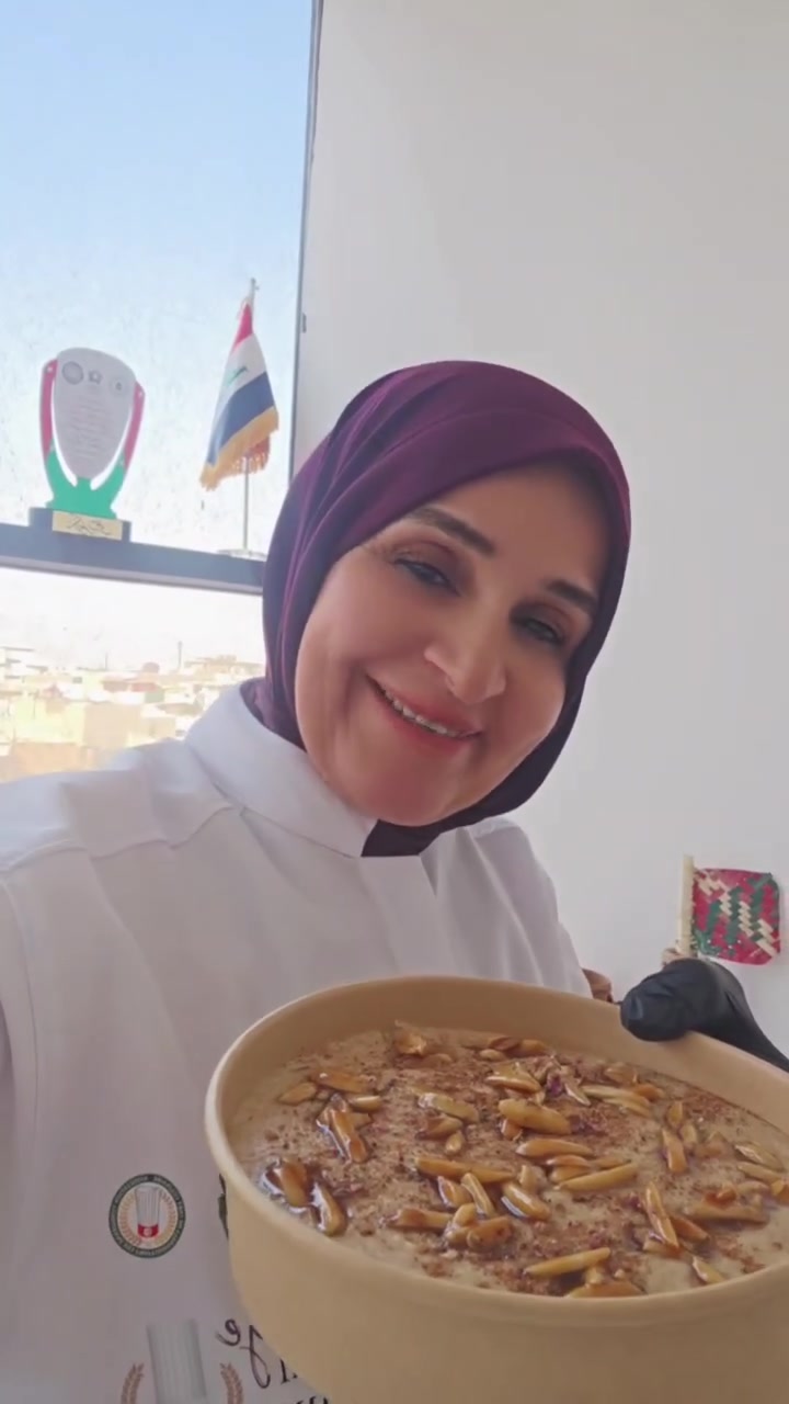 معقولة مريض السكر والضغط وحساسية الحنطة مياكل هرسية ميصير الشيف وداد فرمان متقبل تخليكم محرومين من اي أكل تحبوه بقوة الله عز وجل وفرت الكم الهريسة الصحية الخالية من السكر والزيت المهدرج والحبية مسويته بطحين اللوز وطحين جوز الهند وكريمة جوزالهند وشراب القيقب والف عافية راح تاكلون بكل ثقة وأمان بقوة الله عز وجل وبدون حرمان للتواصل والطلب والحجز المسبق عل الواتساب تنوريني بغداد الكرادة العرصات مطعم اسلوب حياة صحية ***********
