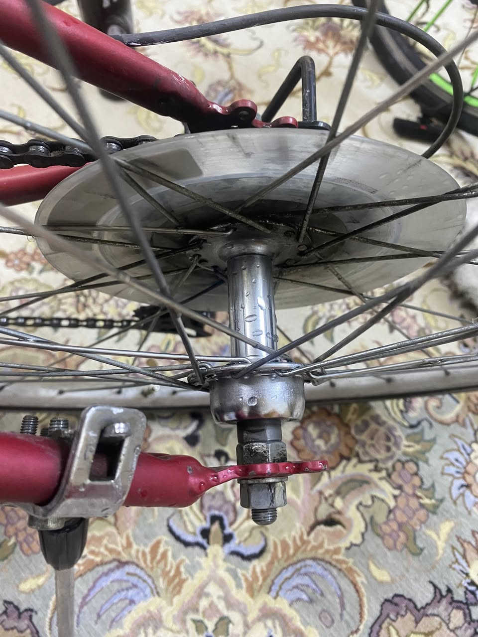 سلام عليكم اخوان دراجة نوع شياڤاوكس صانعة فرنسية قبضات بريك شيمانو سستم زنجير شيمانو فول اللول نص خلل مابي دبل امامي شغال فول اي نقص مرجوع السعر ٢٠٠وبي مجال يدللون الكباتن 
خابر وتدلل او واتساب 
***********
