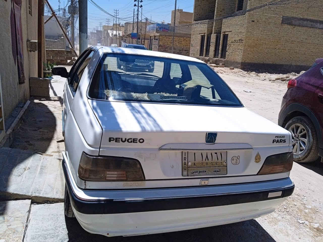 سياره بيجو بارص موديل 2013 رقم  نجف باسمي مكينه وكير مكفول تبريد ثلج حداديه جديده كهربائيات كله شغاله بيه اضرار موجوده بالصوره نظافه 80 بالميه رايدها ترتيب   مكاني نجف رقمي *********** السعر 40
