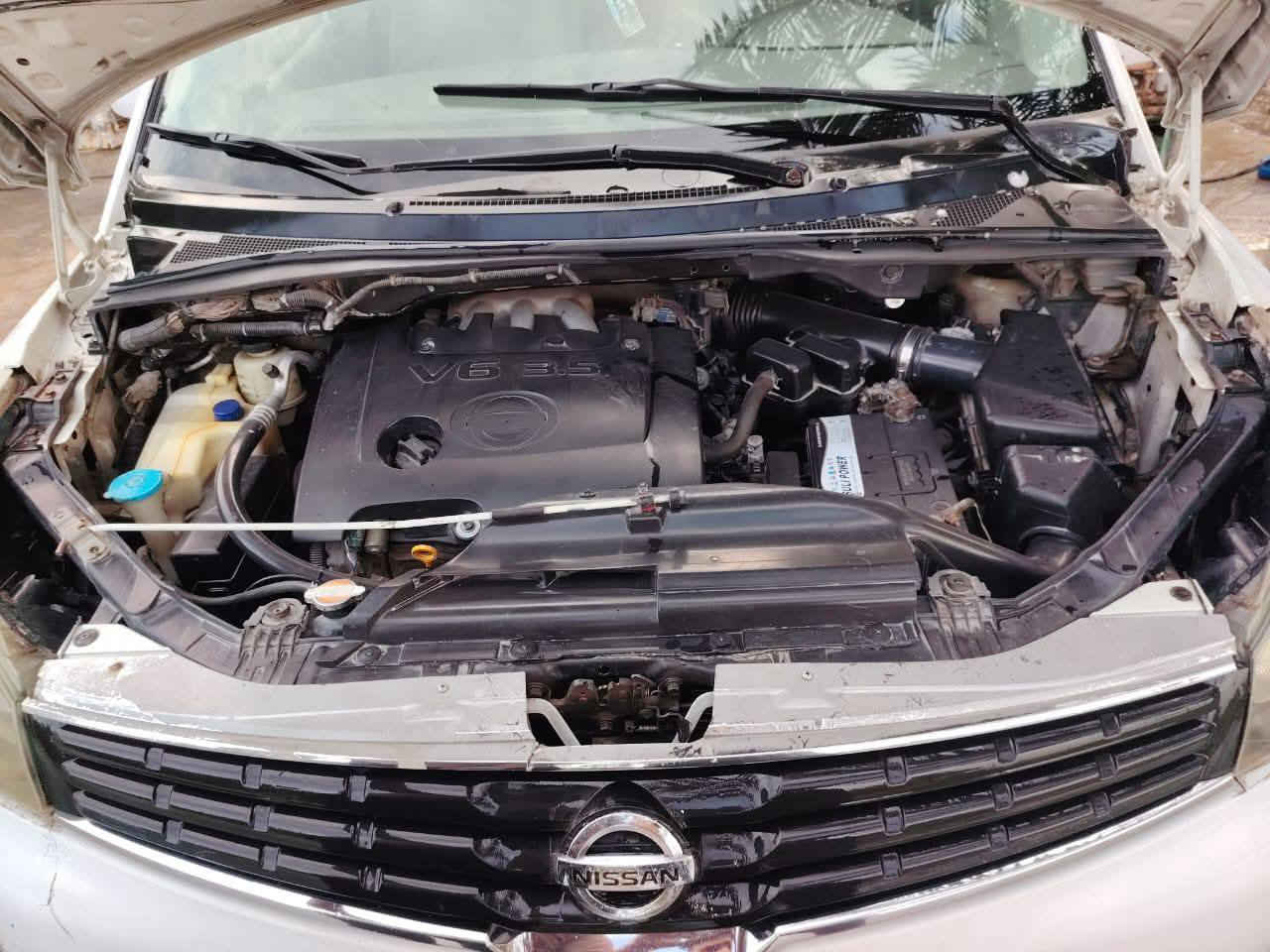 السلام عليكم نيسان كويست موديل 2008  ٧راكب مكينة ٦ستندرمكينه لاتنقيص ولا تبخير كهربائيات كله شغاله تبريد ٣قطع ثلج تخم تاير جديد حداديه خير من الله سيارة ما ناقصة أي شي رقم بغداد مشروع وطني السعر 75 بيها مجال بسيط ترهم بيع او مراوس حسب القناعه العنوان نجف ناحية العباسيه رقم الهاتف ‏‪***********‬‏
