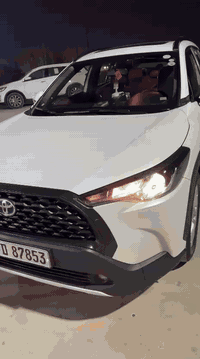 للبيع كورلا كروس ياباني شركه sas ماشية 53 الف حقيقي مكفوله كفاله عامه ...