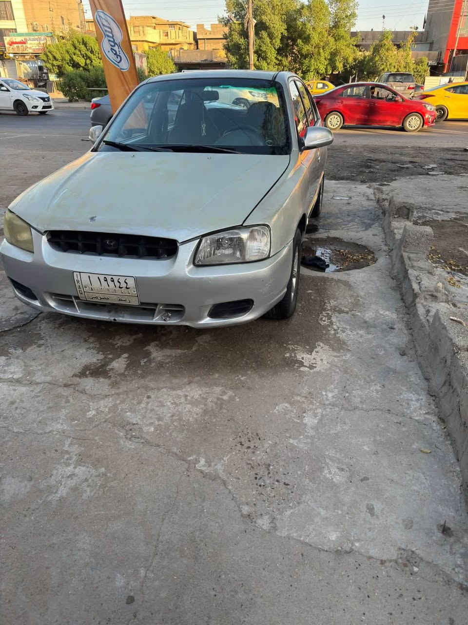 للبيع هيونداي اكسنت2001 رصاصي
للاستفسار ‭+964 780 835 1916‬

