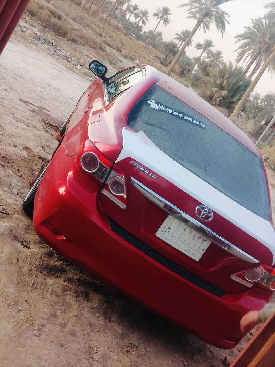 السلام عليكم للبيع كورلا مديل2013 حادث جاملغ وبنيد وبيه مكانات صبغ  گير حاويه مكينه خير من الله حداديه السياره جاهزه من كلشي تبريد كله شرط. رقم كربلاء *********** مكاني بابل كفل السعر 105
