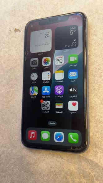 للبيع ايفون اكس ار لون مميز ذاكره 128 بطاريه 79 مكفول من كلشي وتربرو ب200 وبيه مجال مكاني بغداد العبيدي ***********
