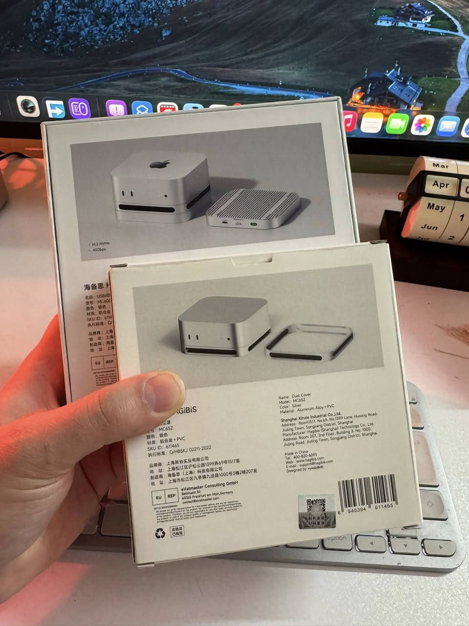 السلام عليكم 
هاب ssd m.2 للماك مني m4 
سرعة 40gb جديد كامل ملحقات فقط فتحته فحصته حطيت بي هارد ومثبت عليه نظام ماك وسويت تيست طلعت السرعة اعلى من الذاكرة الداخلية للماك 
السعر 75 الف
مكاني بغداد ومتوفر توصيل


**إذا كنت صاحب هذا الإعلان وتريد حذفه لأي سبب، رجاءا أرسل رسالة إلى الدعم الفني**