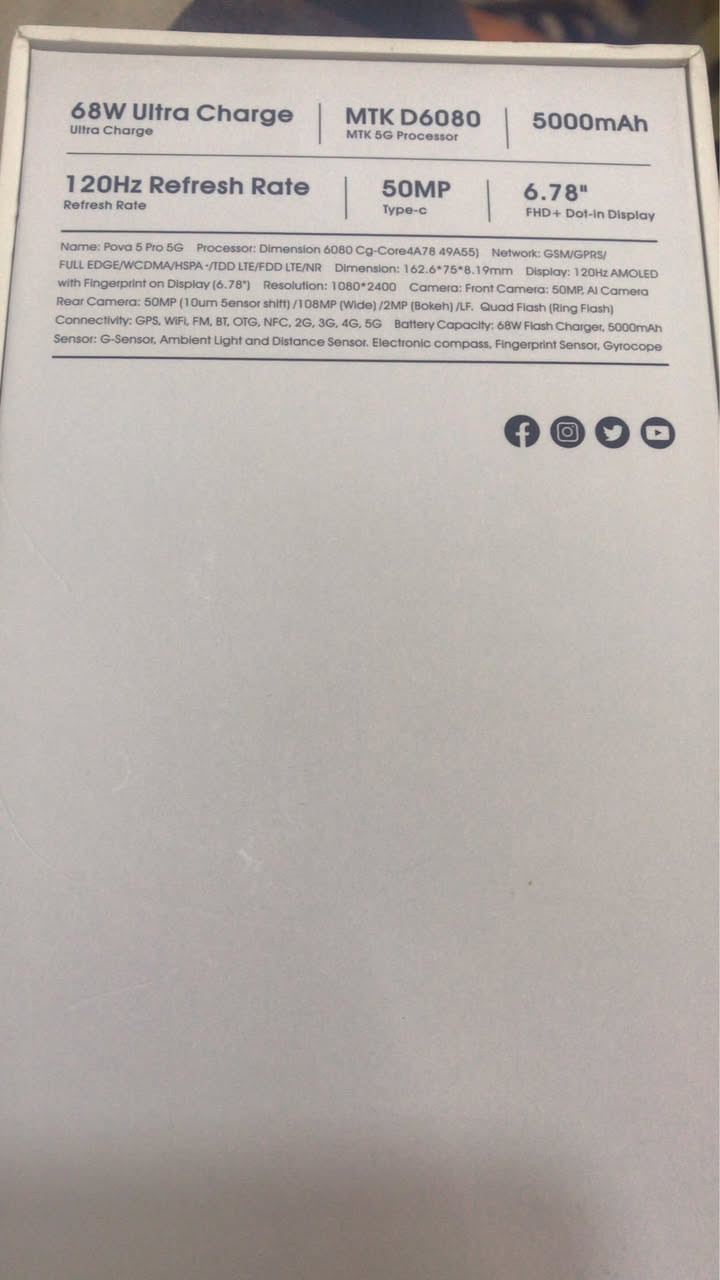 السلام وعليكم جهاز للبيع بوفا 5 برو 5G ذاكره 256 رام 24 السعر 90 الف وبي مجال قليل كلش العنوان كربلاء الرقم *********** بي واتساب
