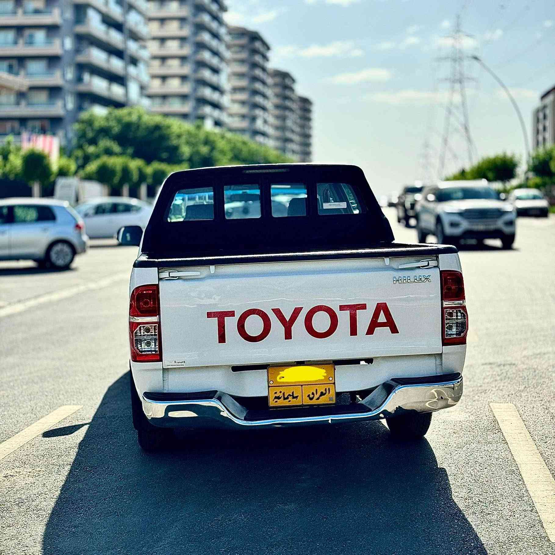 Toyota hilux 2012
تۆیۆتا هایلۆکس ٢٠١٢
سەیارەکە ٢٨٠٠٠٠ رۆشتوە زۆر پاک ماوەتەو 
یەک پەڵە بۆیاخو دوسێ پەڵە ساردی  هەیە 
سەیارەکە رێکو پێکوجایزە ماڵی دۆستە
سەنەوی تا   مانگی ٤ ی ٢٠٢٧ تازەیە  
گێر ئەکسل کارەبایات بە شەرت
نرخ ١٦٥ گەڵاو مامەڵەیەکی کەم
بۆ مامەڵە تەنها پەیوەندی بکە  
ژمارە تەلەفون *********** السليمانية, العراق
