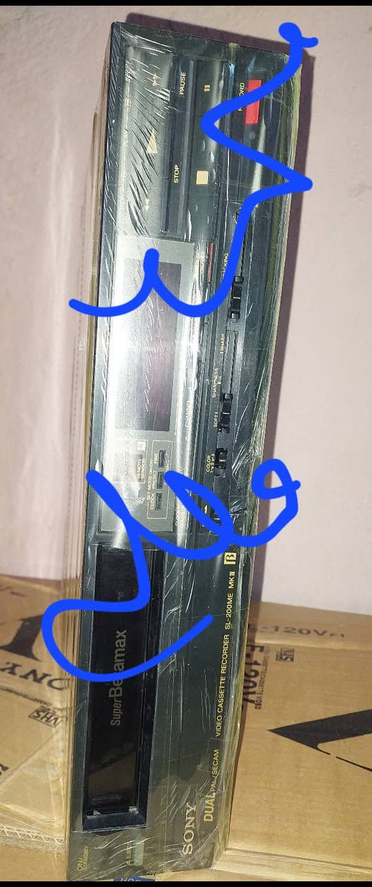 للبيع
جهاز فديو(SONY DUAL) حجم صغير Super Betamax SL- 200ME MK جديد جدا نظيف  نظافه 100%
صوره وصوت وعرض وتسجيل نقص ريمونت كونترول و كارتون
نظامين ( PAL SECAM ) واخر قطعه وب العافيه اللي بيكون من نصيبه .
سعر الجهاز ( ع الخاص )
خدمه توصيل لكل المحافظات في العراق 🇮🇶 
مع شركه الامزون للتوصيل السريع .
للاستفسار اكثر مصور الشباب ميسان شارع المرور القديم حي المعلمين . ***********
***********   إتصال واتساب تلكرام محمدمعله
