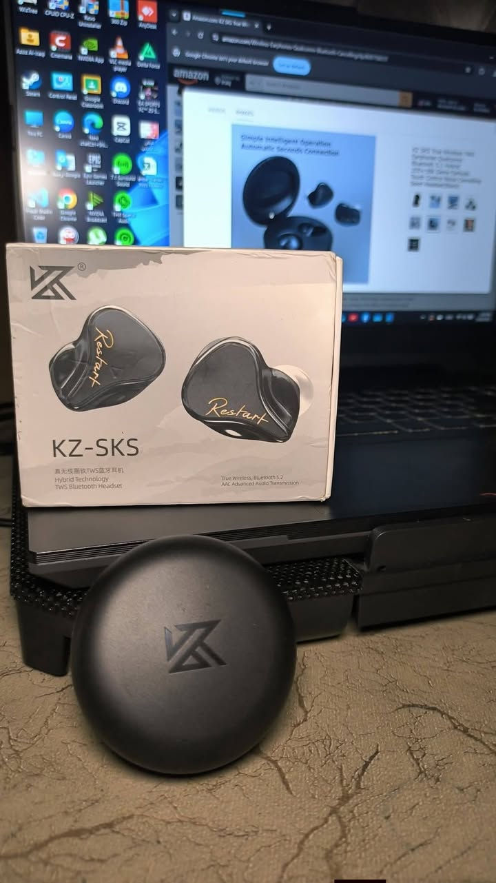 سماعات فدشي عالمي من kz sks سعرها 35 الف اخوان اخر قطعتين *********** 🚀🔥🎧
