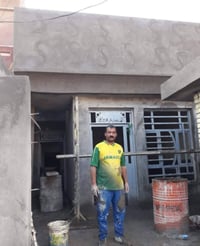 ( بلنقدوالتقسيط)كادر جص وبياض البخ كافت أعمال بناء وترميم بيوت 0770581...