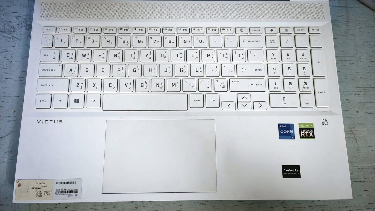 السلام عليكم 
HP victus 
المواصفات كلها كبالكم 
استخدام قليل جدا 
السعر مليون و100 (1,100,000) 
تواصل هاتف ***********
