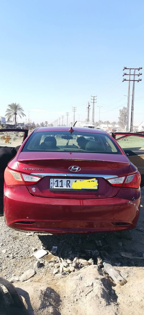 سوناتا مضلع  للبيع موديل ٢٠١٢ وارد امريكي رقم بغداد محرك GDi2400 استفسار ***********  بغداد الغزالية السعر ٩٦
