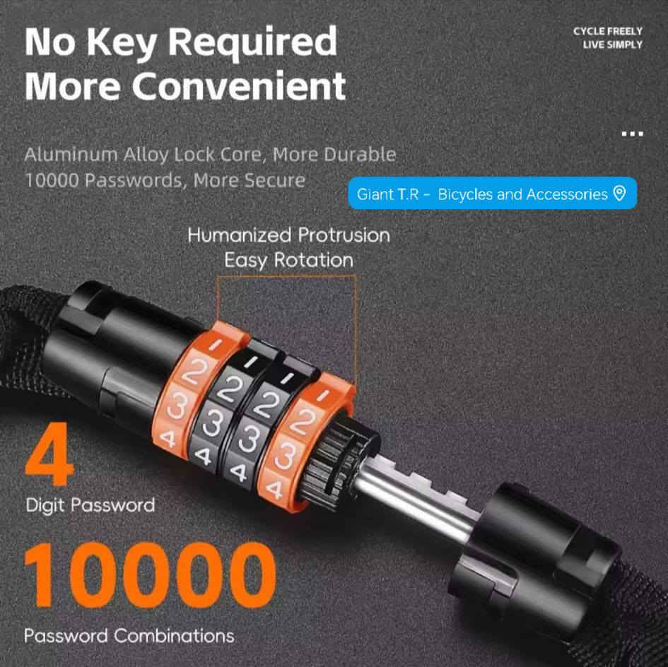 🥳 ما شاء الله لاقوة الا بالله العلي العظيم 🥳

🐢 تم بعون الله وفضله وصول وجبة جديده من 👇👇

الوجبه الجديده 2026 : رقم المنتج 45

®️ WEST BIKING ✅ قفل زنجيل مغلف 🏗️

​🚲 وداعاً للقلق على دراجتك! قفل West Biking المتين وصل 🛡️

🔴 ​أمان عالي بدون مفاتيح: يعتمد على رمز سري مكون من 4 أرقام، مما يوفر لك 10,000 احتمالية مختلفة ويغنيك عن ضياع المفاتيح.

🟠 ​صلابة لا تضاهى: السلسلة مصنوعة من فولاذ Q235 المقوى بسماكة 4 ملم، وهو مادة شديدة المقاومة للقطع والكسر.

🟢 ​حماية كاملة لدراجتك: السلسلة مغطاة بقماش متين ومقاوم للاهتراء، يحمي جسم دراجتك من الخدوش والأتربة.

🔵 ​سهولة الاستخدام والتخزين: بفضل طوله البالغ 97 سم، يمكنك لفه بسهولة حول الدراجة أو وضعه في حقيبة التخزين، كما أنه خفيف الوزن (315 جرام فقط).

🟣 ​قلب قفل متطور: مزود بقلب من سبائك الزنك والألمنيوم لضمان المتانة وسلاسة الدوران حتى مع الاستخدام الطويل.

​📋 المواصفات التقنية:
​
🔹​نوع القفل: سلسلة (O Type) مرنة وسهلة اللف.
🔹​المادة: فولاذ Q235 + قلب من سبائك الزنك + غطاء قماشي.
🔹​الطول: 97 سم.
🔹​الوزن: 315 جرام.
🔹​الألوان: أسود بتصميم عصري.

#جاينت_تي_أر_لاتحتار #متجر_معتمد_منذ_2018
#نختصر_عليك_هم_التجربة_ونعطيك_قمة_الرفاهية
#خبرة_في_المجال_أكثر_من_10_سنوات
#غايتنا_خدمتكم_لأقصى_الحدود
#كل_ما_يحتاجة_الدراج_الهوائي_في_مكان_واحد
#اصنع_قصتك_مع_جاينت_تي_أر
#SHIMANO #WEST_BIGING #MAXXIS #INTERNATIONAL #SCOTT #TREK #GIANT #ORBEA #ENELEE #ZEUS #VP #easyDO #ABUS #MSC #FORMAT #CANNONDALE 

®️ Giant T.R -  Bicycles and Accessories .. 🚴‍♂️

🔴العنوان : بغداد / نفق الشرطه / مقابل المشاتل / مجمع الدراجات الهوائيه  . 

🔴للأتصال و الاستفسار :  
*********** 📲
*********** 📲

🔴 توصيل : بغداد + المحافظات ( مركز + اطراف ) . 

لسنا الوحيدون ... لكننا بكم الأفضل ان شاء الله ♥️

🥇🥇🥇🥇🥇🥇🥇🥇🥇🥇🥇🥇🥇🥇🥇🥇
