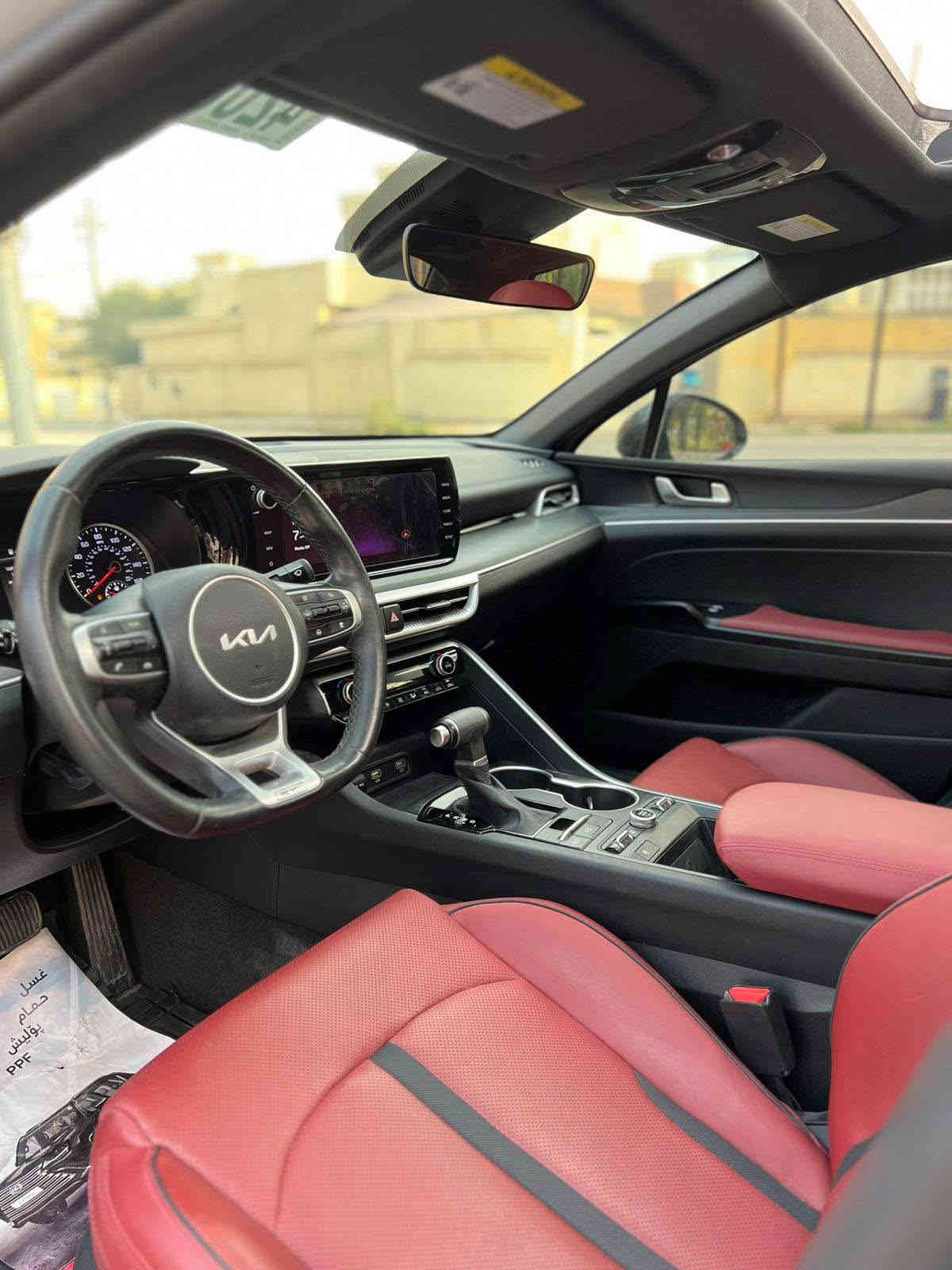 کوردی / 

Kia K5  GT Line 
•مۆدێل/ ٢٠٢٣ / ٣٤ هەزار چووە 
•فوول مواسەفات ناو سۆر بلادی 
•کوشین ( هیتەر ، جلد ، کارەبا )
•بەسمە و پانۆڕاما ، کامل ڕادار
•شاشە گەورە و کامیرە زۆر مواسەفاتیتر 
•تەنها بۆنیت سبوغ ، شاسی بە شەرت نەیگرتووە 
•ئەێرباگ تەنها سوکان سیستەم
•کاتی نەشکاوە ٢ مانگی لەگەڵە 
•نرخ / ٢٠٨٠٠ $
• بۆ پەیوەندی (*********** / ***********)

عربي/
Kia K5 GT Line 
•موديل /٢٠٢٣/ ٢٤ ألف ماشي 
•فول مواصفات دواخل احمر بلادي 
•كشنات (هيتر ، جلد ، كهربائي)
•بصمة ، بانوراما ، كامل رادار 
•شاشة كبير و كاميرا 
•فقط بونيت سبغ ، بدون شاصي بشرط 
•ارباك ستيرن سستم 
•رقم موقت شهرين معا 
•سعر / ٢٠٨٠٠ $
• للاستفسار (*********** / ***********) أربيل
