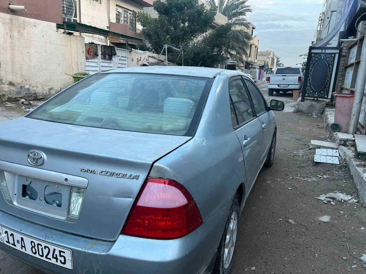 كورلا بيكاجيو  موديل 2006  بيها صبغ   وسياره جارده   بيها تبديل جاملغ امامي ورقم بغداد نكليزي  سعر 63 مكاني بغداد دوره ***********
