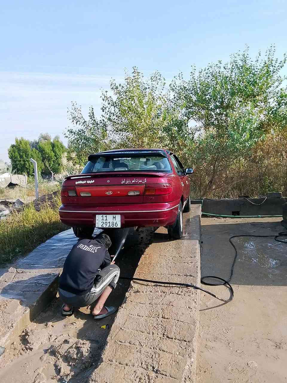 السلام عليكم كيا سيفى موديل 94 سياره جاهزه وخير من رقم بغداد تحويل ثاني يوم السعر 32 مكان السياره قرب سيطرة الاثار الاتصال ***********
