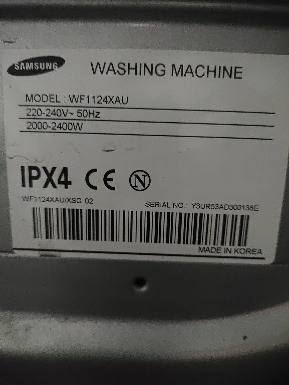 سامسونك ١٢ كيلو اصليه للبيع


**إذا كنت صاحب هذا الإعلان وتريد حذفه لأي سبب، رجاءا أرسل رسالة إلى الدعم الفني**