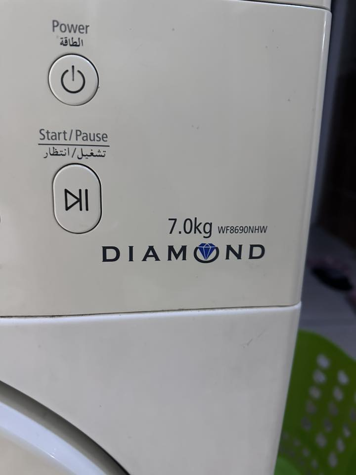 غسالة أوتوماتيك سامسونج
7 كيلو مستعمل نظيف 
مكان عنكاوا
***********
