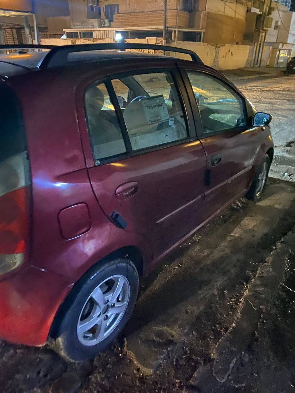 سلام عليكم سياره شيري A1 موديل 12 سياره بسمي تحويل ثاني يوم سنويه لل2030...... يحتاجلها فقط نقوصات قليل سياره حلوه ومرتبه كير ومحرك مكفول رقم بغداد دولي.. انكليزي مكاني بغداد حي الجهاد.. السعر 37 وبيها مجال.. ***********
