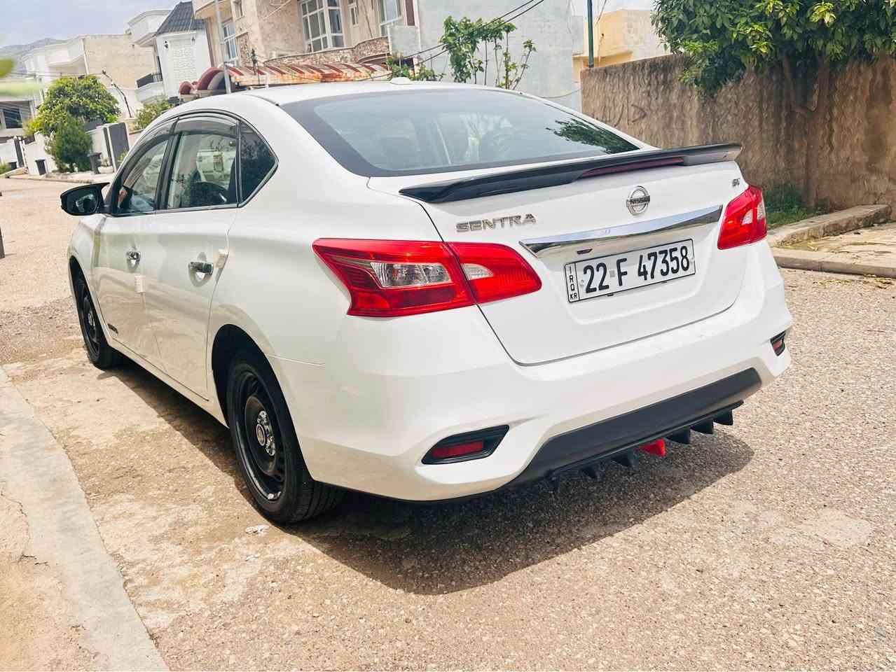 Nissan sentra 2016 SV سبخ نص چاملغ خلف سبخ بدون داخل كير محرك شرط رقم سنوية 2030 سعر 107 *********** أربيل, العراق
