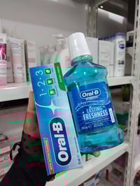 أورال-بي • غرغرة فموية • إزالة البلاك