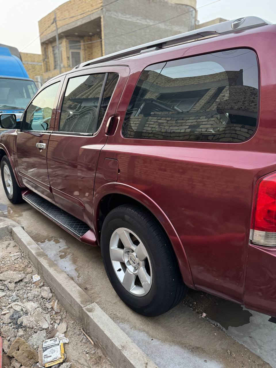 نيسان ارماده
موديل 2010
ماشيه 180 ضبط
مكينه 8💪كير مكفول مكينه مكفوله بحالت الوكاله شرط
السياره وارد امريكي حادث جاملغ خلفي 
مصبوغه عام اثر جراد وشخوط شرط بلا معجون تكم والقماره شرط شرط
بجم كبس جميع قطعهة مامفتوحه ولا برغي 
موصفات كامره حساس 
مري هيتر 
دوس كهرباء 
كشن كهرباء 
شاشه 
لايت زنون بورقه مشتري الله شاهد بوجكترات زنون 
ماء راديتر كل موسم ابدله + دهن شرط اذا مو اصلي ب115 ابدله والله
صدر جديد دسكات كامله ع اخر حبايه 
تبريد وكاله 
معروضه السياره ب110 وبيهة مجال بعافيه ع الياخذهة بسمي بغداد 
مكان السياره كوت 
***********
