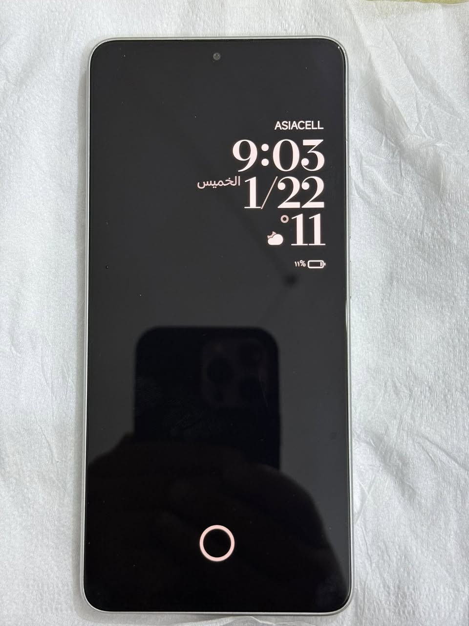 موبايل مستعمل  بوكو 6xبرو 5G لون رصاصي ذاكره 512جيجه بطاريه 5000عملاقه   يشغل 120فريم. ببجي سعره 300ألف ***********
