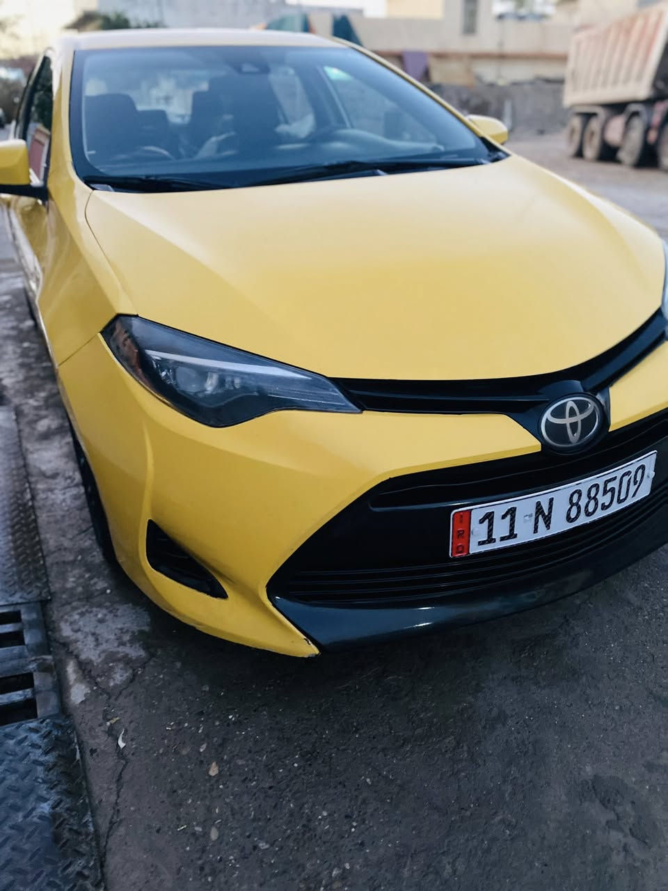 سلام عليكم كورله ١٩LE سياره جديده وحلوه
رقم بغداد انكليزي جديد بسمي هزه جديده مصفره نقابه 

بطاقه بانزين بيه كير محرك شرط تبريد تدفئه شرط 

ولا كلوب بدشبول مشتغل ماشيه ١٢١ الف ضرر جدا بسيط 

كله بلاد بدون تبديل فقط كم مكان بي تصفيه صور الضرر 

مرفقه ويه الصور استفسار اتصل 

*********** 
سعر 150بيه مجال
