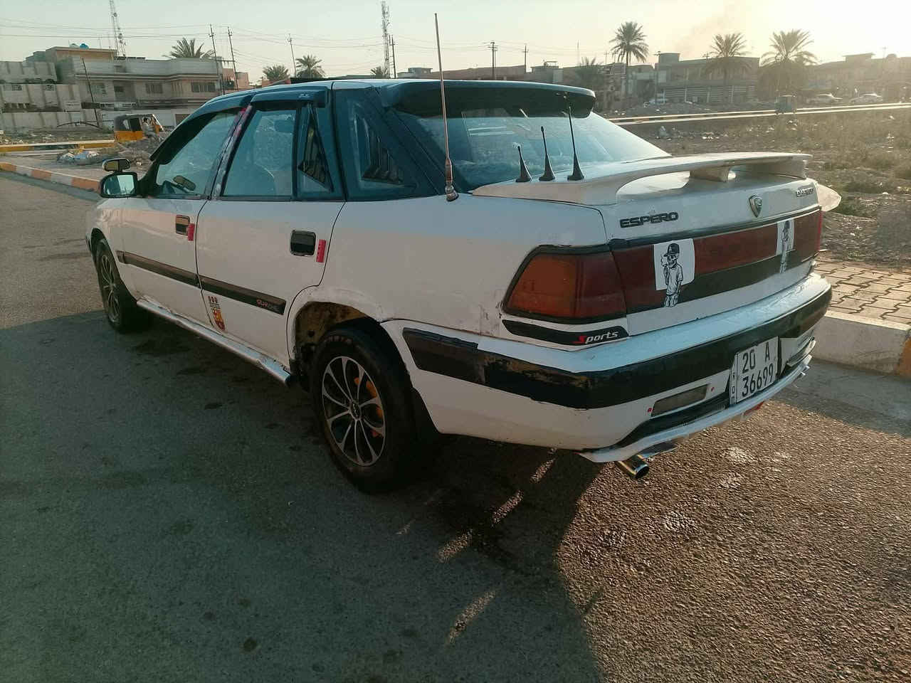 دايو اسبرو للبيع جاهزه رقم انكليزي
سنويه لل 29 
السعر 15
***********
