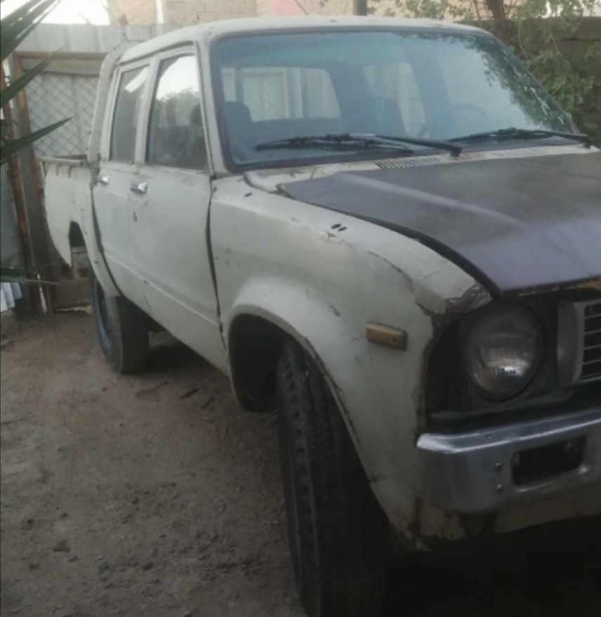 تويوتا بيكم ستاوت 82 بغداد رقم أصفر سنويه عظم لغاية نهاية 24 باسمي محرك5R السياره شغاله مستخدمه يرادله تعمير  السعر23ورقه الاتصال على واتس اب ***********
