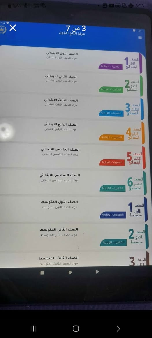السلام عليكم ايباد امزون مستخدم بي برامج دراسة جميع المناهج جدا نظيف السعر ٦٠  المعالف  قرب حسينية سيد جبار  ***********
