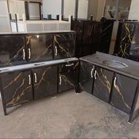 كاونتر المنيوم تركي • متر ونص • سنك ١٫٢م