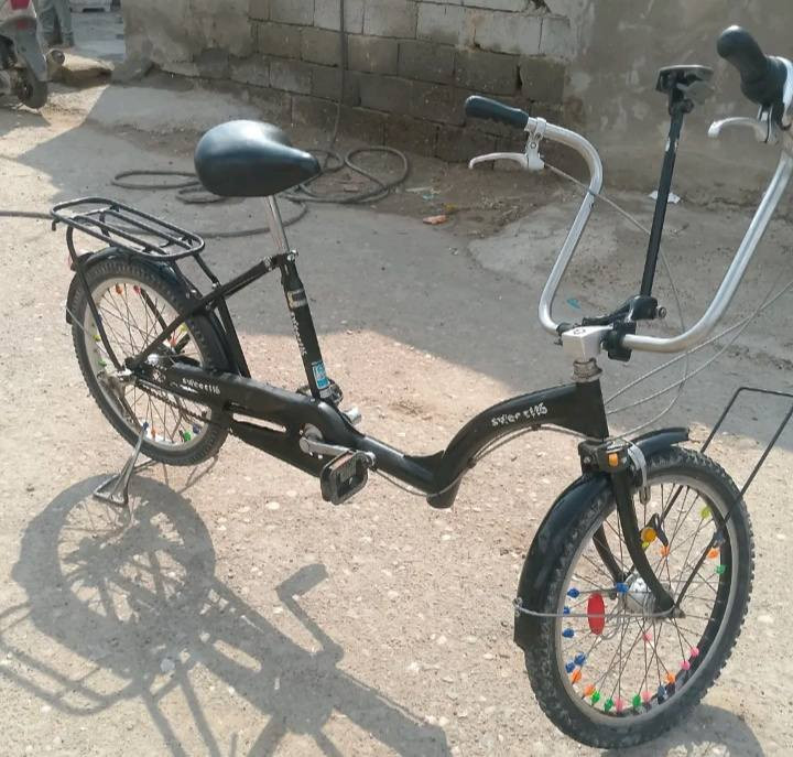 سلام عليكم بايسكل للبيع مال حاويه كلشي مابي ولا نقص سعر 75 بي مجال بصيط
تواصل ‏‪***********‬‏
