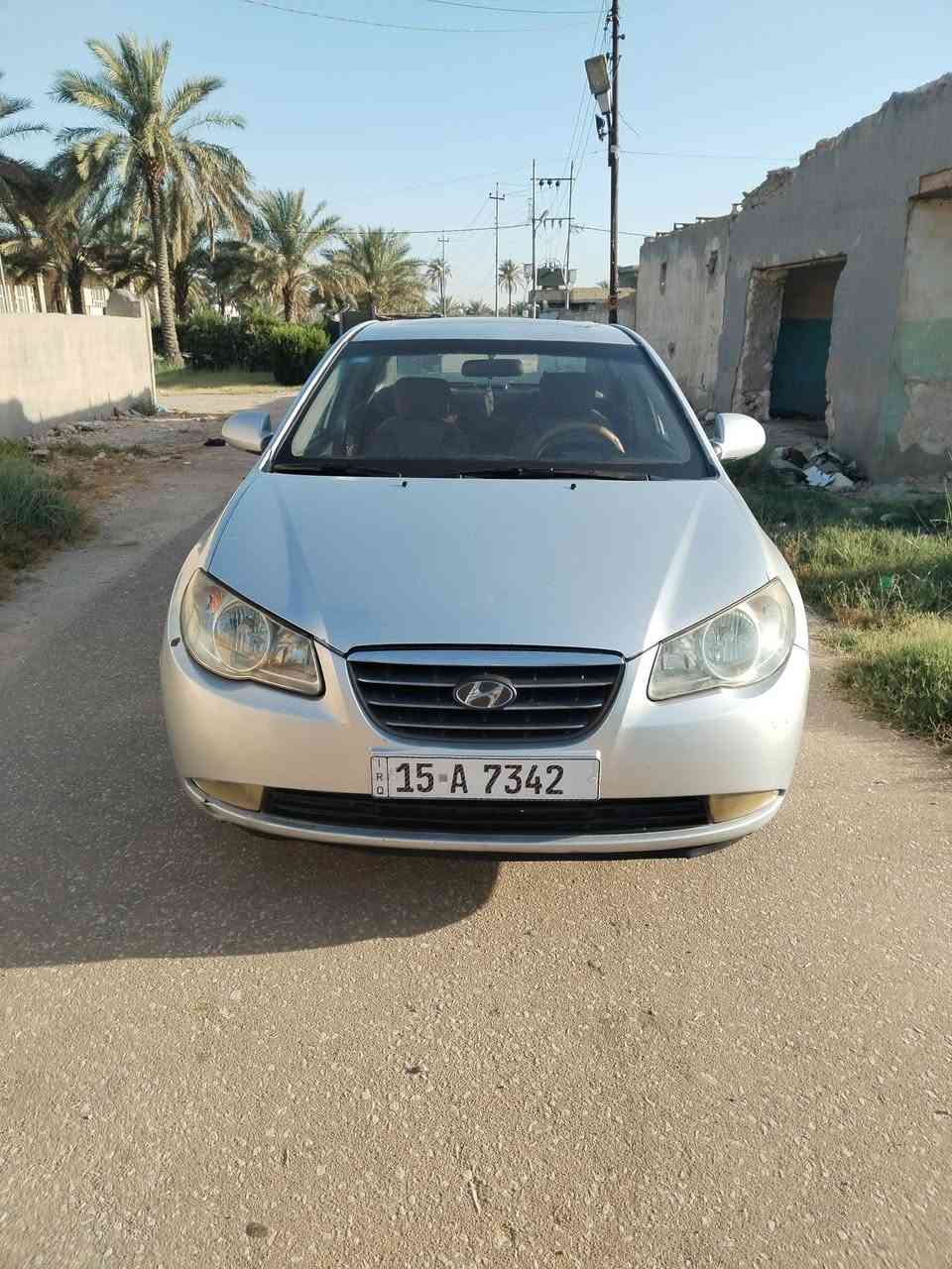 افانتي 2007 محرك 1600 مصبوغه عام اثر جراد مابيه اي ضرر مراوس او بيع 72 رقم انبار *********** مكان بابل
