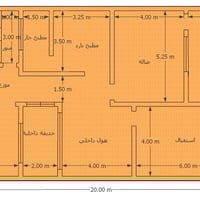 تصميم مخطط 200م حسب طلب الاخ عمر الكرطاني  المقاول والمصمم ظافر الشمري...