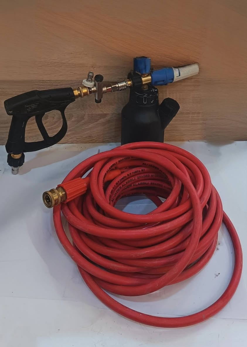 السلام عليكم ورحمة الله وبركاته
فارة غسل للبيع ١٢٠ بارشغالة ونظيفة
مع الملحقات  
نوزلات عدد ٣
مع بطل رغوة مع صوندة ١٥ متر
السعر ١٦٥ الف دينار


**إذا كنت صاحب هذا الإعلان وتريد حذفه لأي سبب، رجاءا أرسل رسالة إلى الدعم الفني**