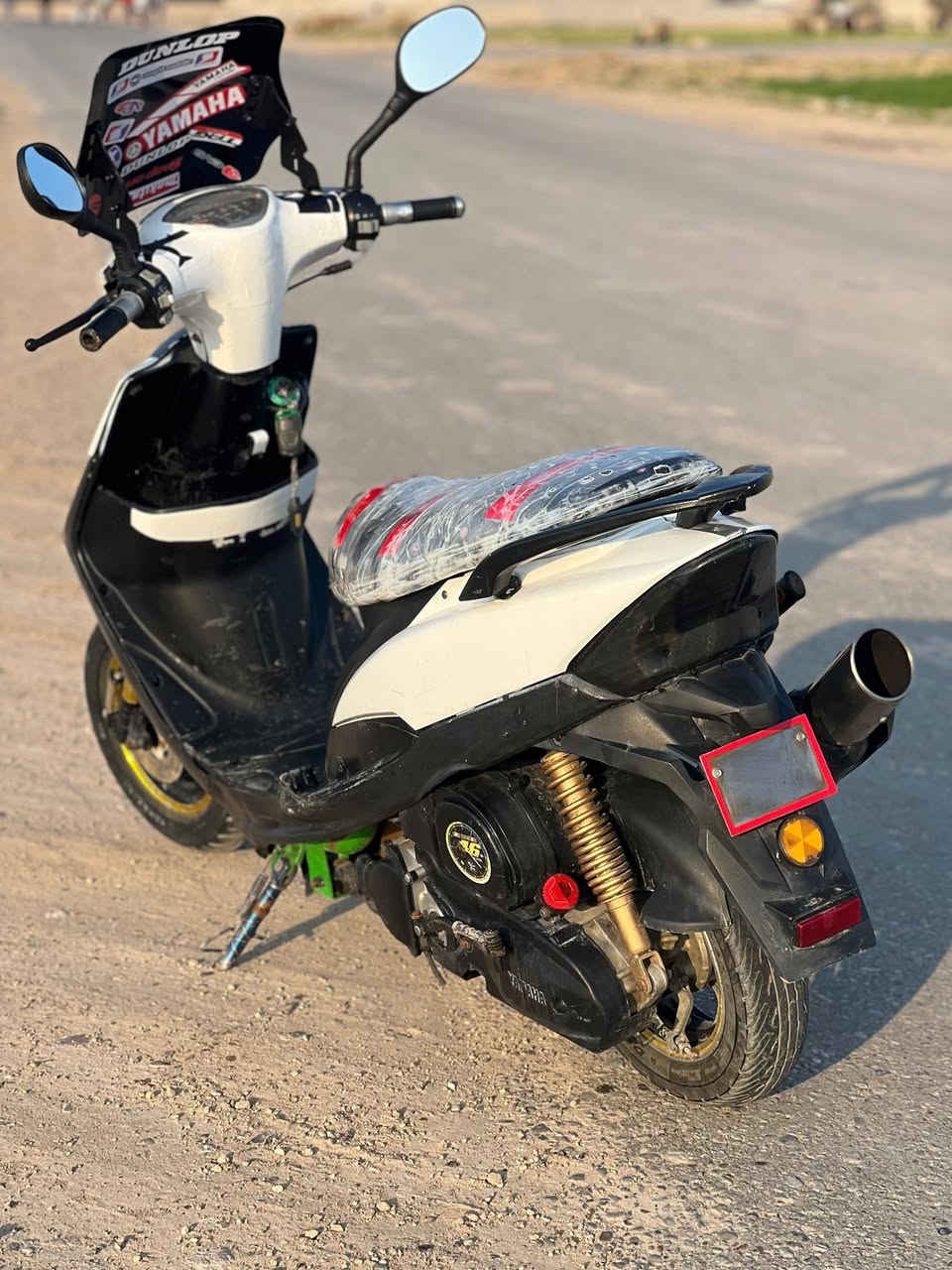 السلام عليكم للبيع ماكس عدله مكينه 55 شلعه ومعدل فول كهربائياته كله شغاله سلف وهندر الدراجه ماناقصه برغي السعر 550 العنوان سامراء الحويش هاتف ‏‪***********‬‏
