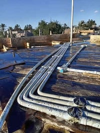 تأسيس كهربا • ماء ومجاري • سوق شيوخ