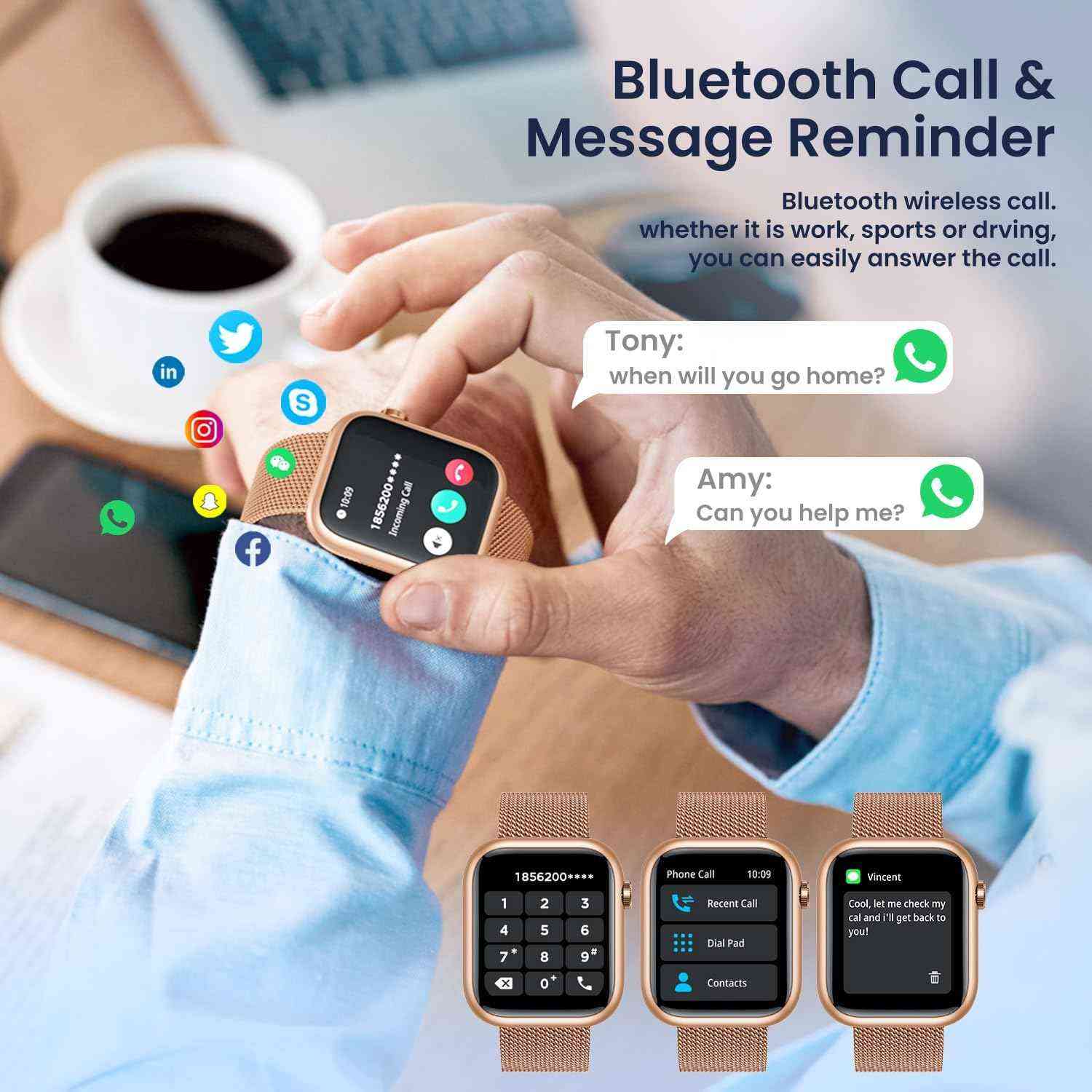 # ئەم سەعاتە سمارتە بۆ فڕۆشتن لۆکە 
# کچانەیە مارکەیە 
# ٣ دەستەبەندی لەگەڵە دوانی لاستیک و دانەیەکی زنجیر 
# بۆ سەروو ١٢٠ جۆر چالاکی گونجاوە وەك ( ڕاکردن و مەلەوانی و شاخەوانی) 
# هەر لە سەعاتەکەوە جوابی تەلەفونی پێ دەدرێتەوە و تەلەفونیشی پێ دەکرێ واتە مایك و سپیکەری تیایە
# لێدانی دڵ و ڕێژەی کاڵۆری و ڕێژەی ئۆکسجین و زەحتی خوێن و چەندین شتی تر تۆمار دەکات
# بەرگەی تەڕ بوون دەگرێ ip67
# باتریەکەی بەشی ١٠ ڕۆژ بەکارهێنان دەکات 
# بۆ ئەندرۆید و ئایفۆن دەبێ
نرخی ٢٥ هەزارە السليمانية, العراق


**إذا كنت صاحب هذا الإعلان وتريد حذفه لأي سبب، رجاءا أرسل رسالة إلى الدعم الفني**