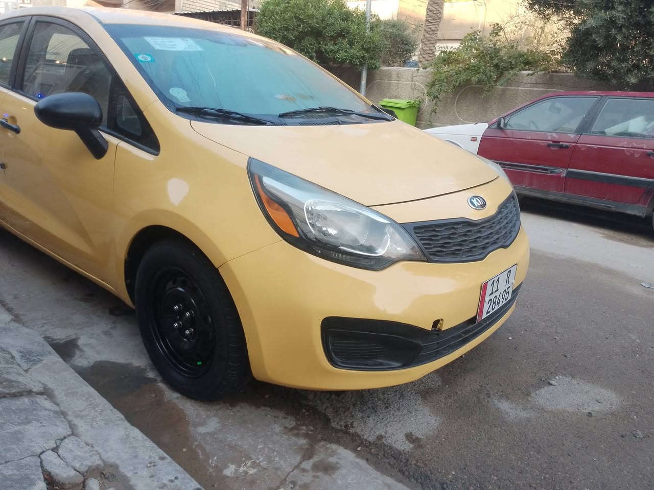 سلام عليكم البيع كيه ريو امريكي موديل 2014 السياره اليبل واحد بسمي تحويل مباشر تخم تاير جديد دوشمه عام أرضيه مصفره هيئه وغرامات الاستفسار ***********
