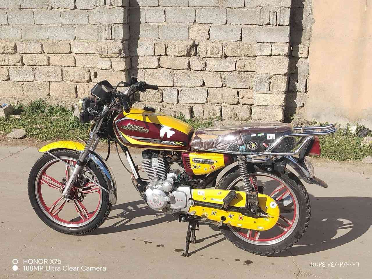 السلام عليكم موطور نامي برو
محرك ما مفتوح
موديل 2021

كلو شقال نضافه فول 

شلعه ورزانه

موطور احله من الصوره

السعر 450وبي مجال قليل 
يرهم مراوس

مكاني: الزاب: الصباغيه 

ه‍ ***********
