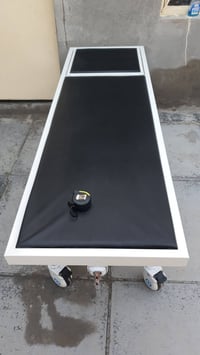 من رخصتكم دائمآ للبيع سديه طبيه جديده متحركه ام تايرات بيع اتصل على ال...