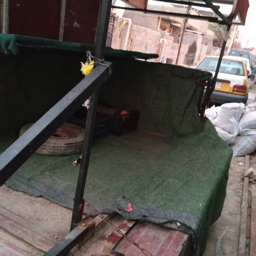 بغداد دوره عرب جبور 
ابدي مشروعك 100الف
سلام عليكم اخوان... ستوته دايوان كامله مكمله نضيفه موديل 2014محركها2023نضيف.. اوراق بيها.. ثنين سبير احتياطي خلفي محجرها كامل صفحه مغلقه وثانيه مفتوحه وبيها رف كبير لحمل كراتين وخزن ايظاً.. ومطول بدي 60سانتيم من خلف. اخوان الي يريد يشتغل بلمخضر ويفتر  بلستوته هاي ستوته كدها وتتحمل.بلنسبه لمشروعك تشتغل بلمخضر...اكدر اساعدك وفهمك  شون.. احسن من شغل عماله.. راسلني وتساب او فيس  ***********.... سعر ستوته800الف قفل
